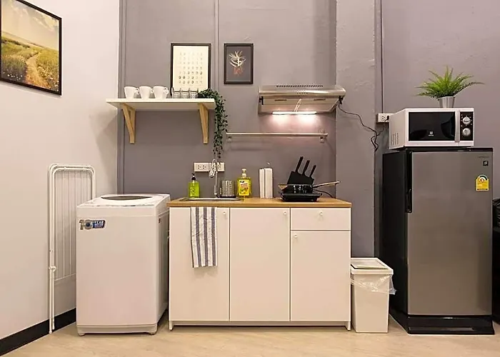 ホテル U1 Large 2 Bed Bts Udomsuk